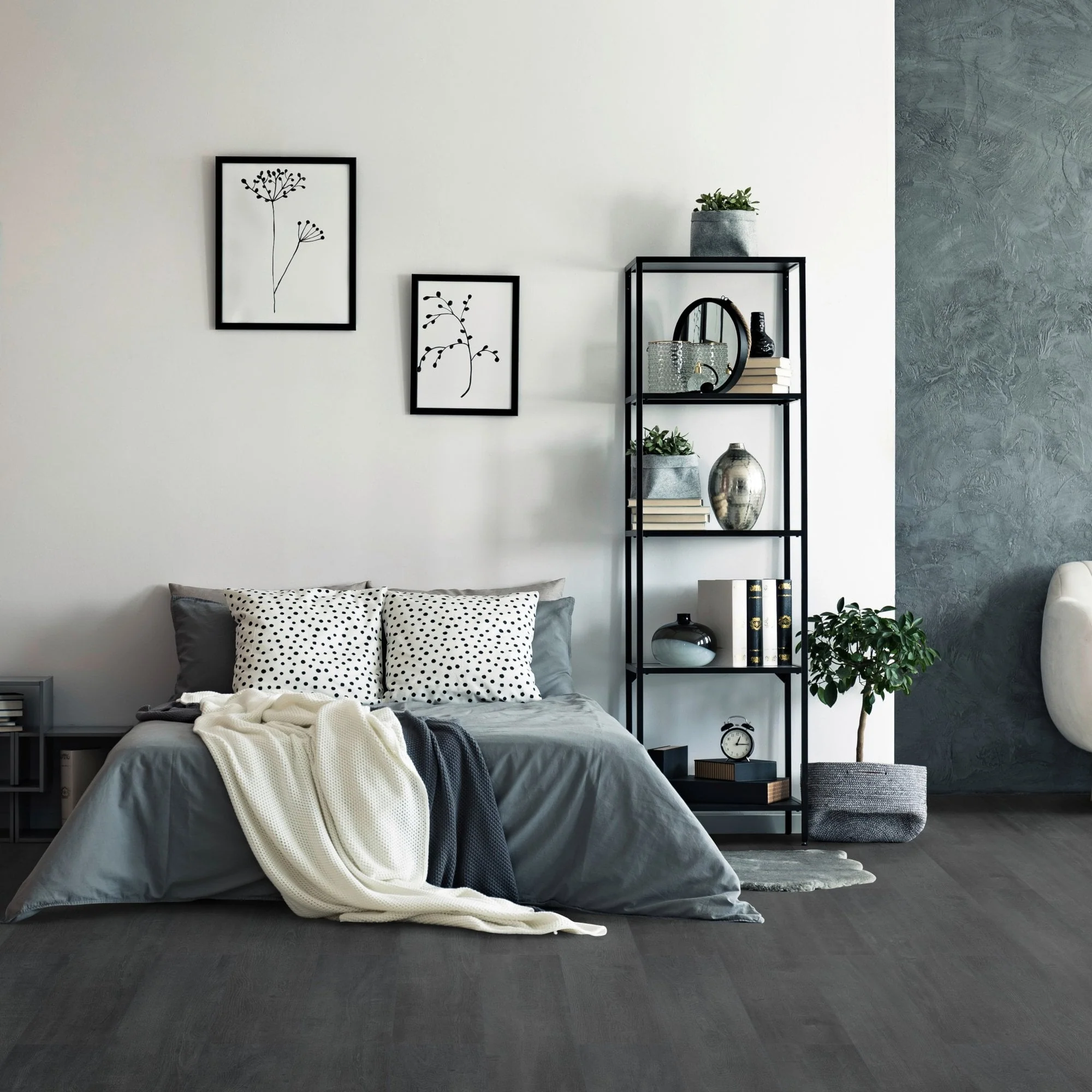 Black Oak - Ocean Water-Resistant 8mm Laminate Flooring (82432) - Image 5
