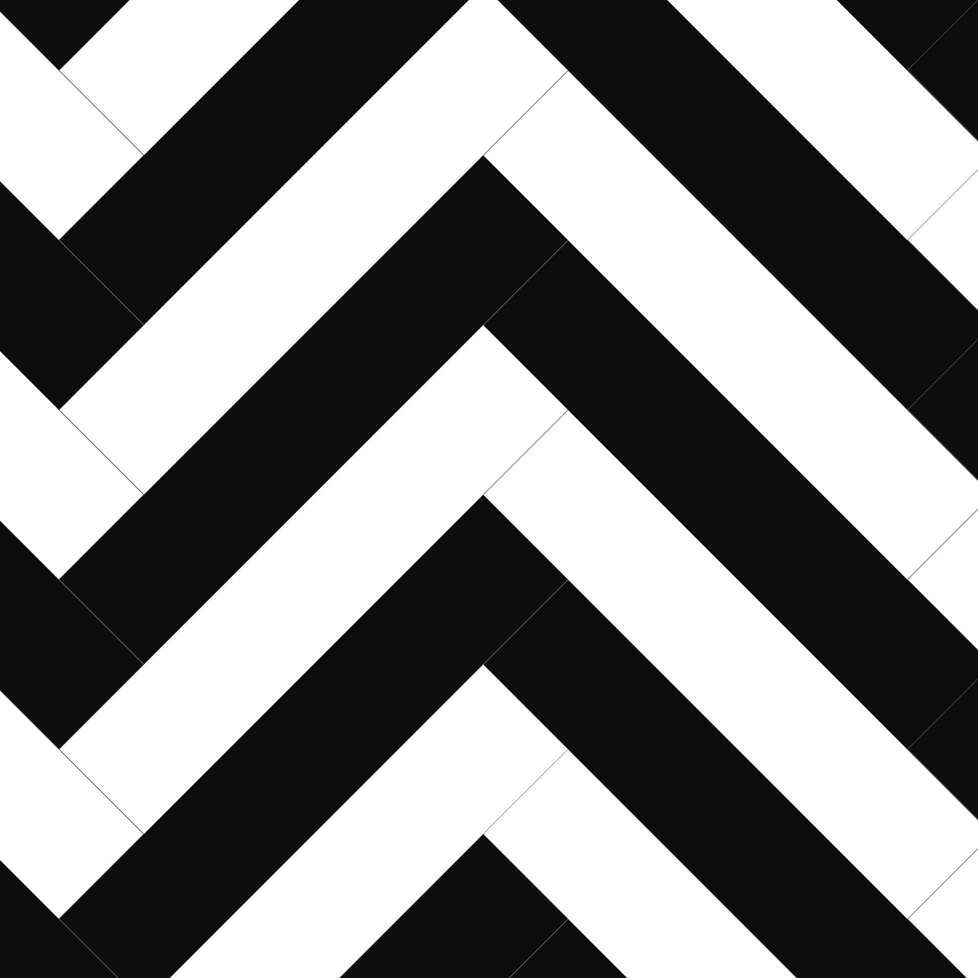 Black & White - Lustre Herrringbone 6mm Luxury Vinyl Flooring (123053) - Image 4