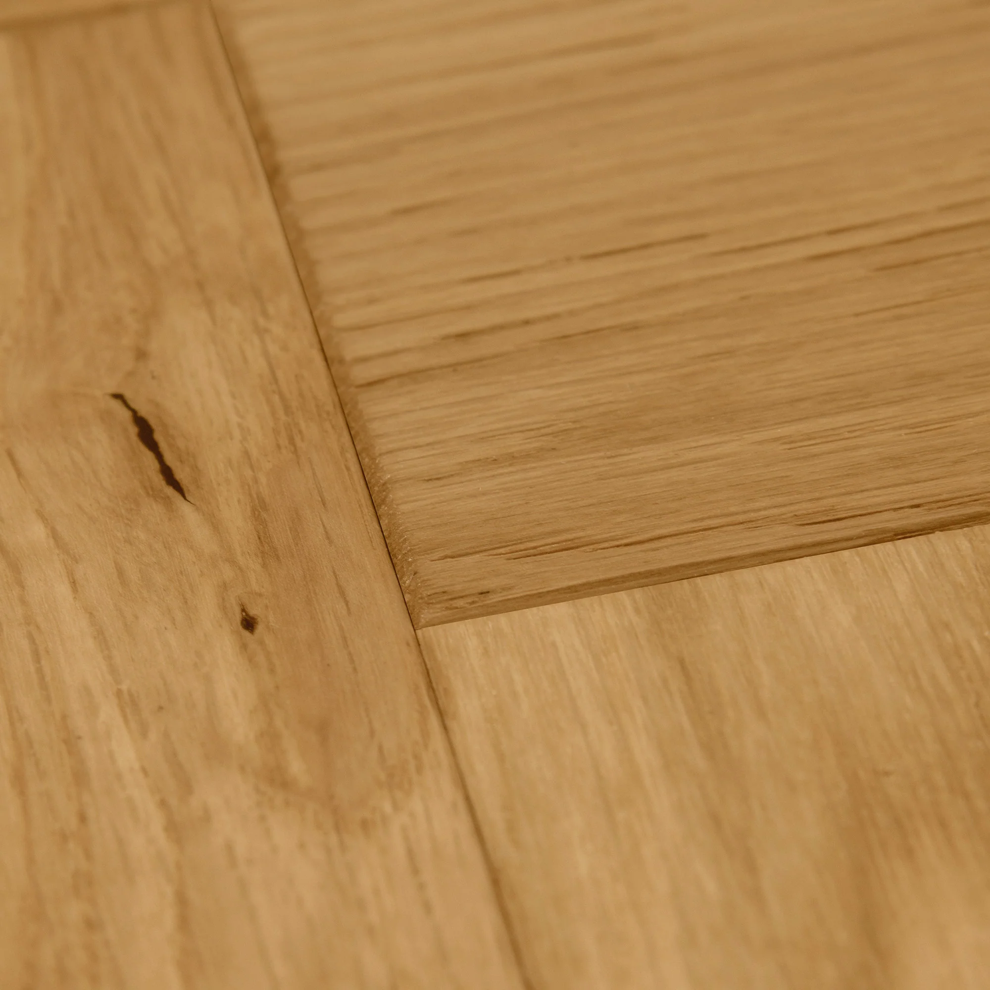 Natural Oak - Herringbone 14mm Brushed and Oiled Engineered Real Wood Flooring - Image 5