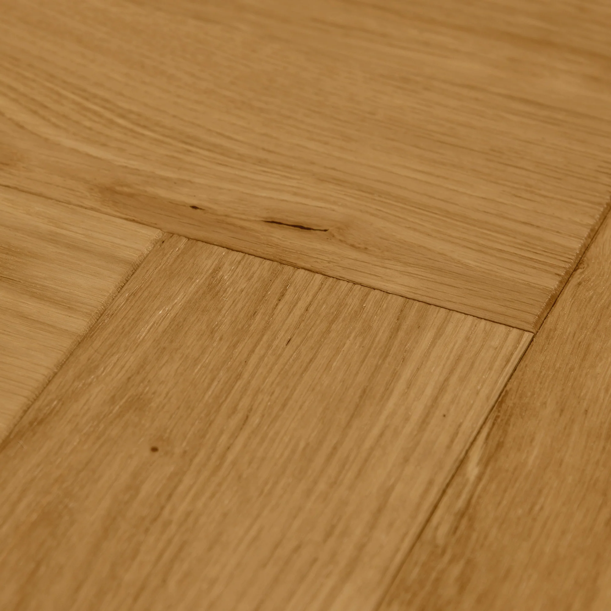 Natural Oak - Herringbone 14mm Brushed and Oiled Engineered Real Wood Flooring - Image 4