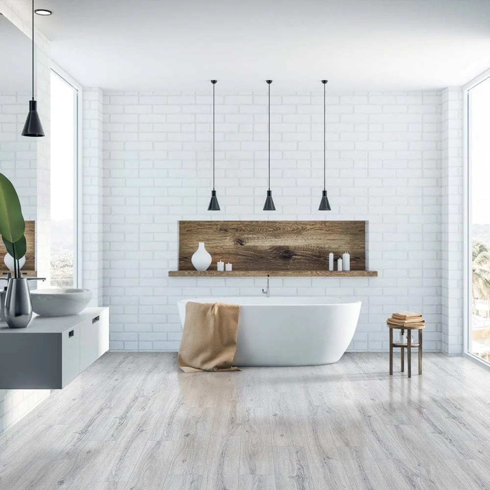Glacier Oak - Lustre 8mm High Gloss Laminate Flooring - Image 10