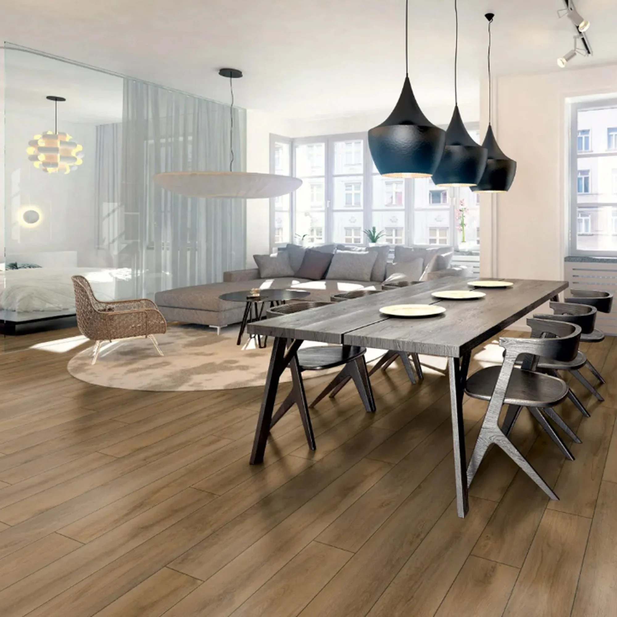 Grand Oak Brown - 12mm Sample (D90222) - Image 2