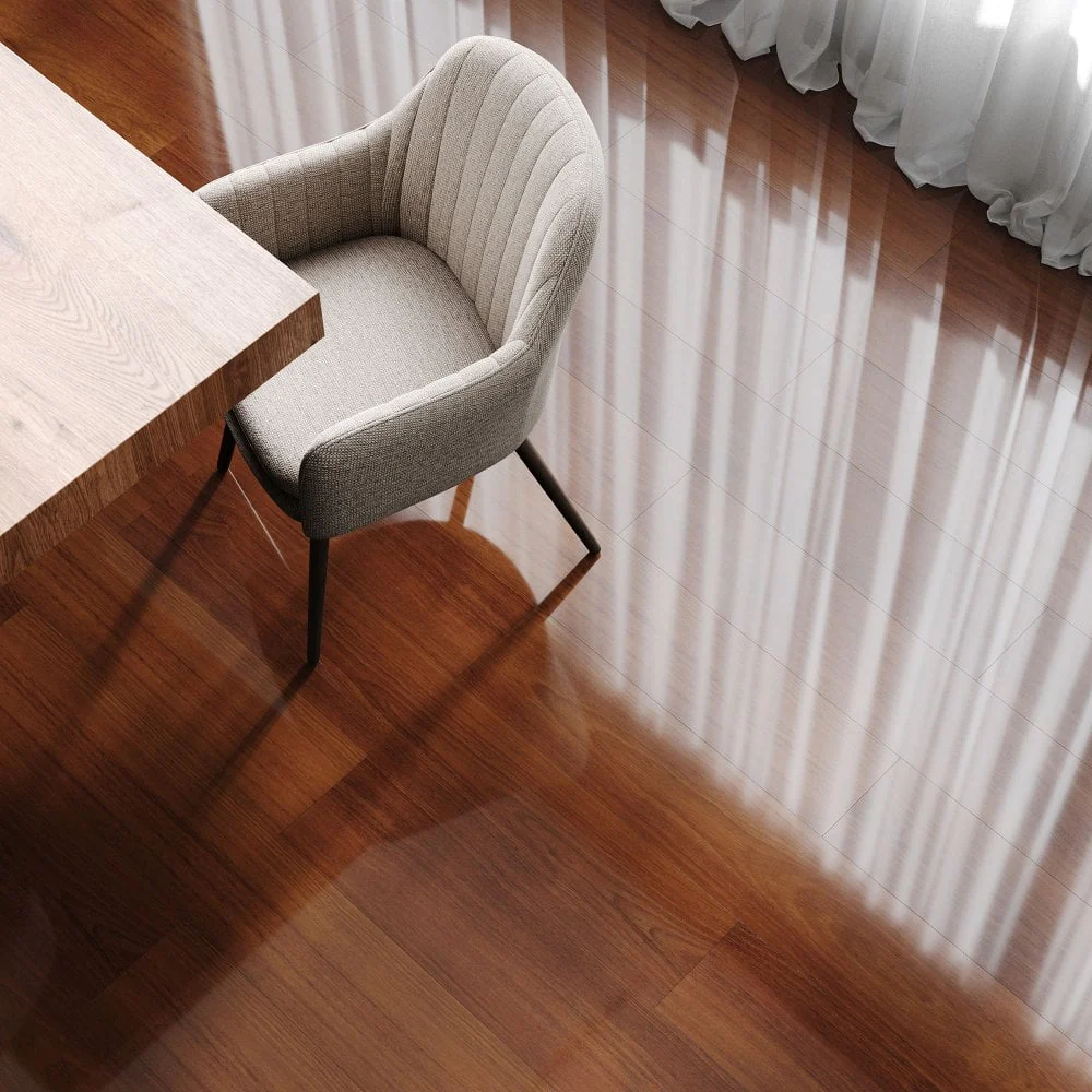 Karoo Merbau - Lustre 8mm High Gloss Laminate Flooring - Image 3