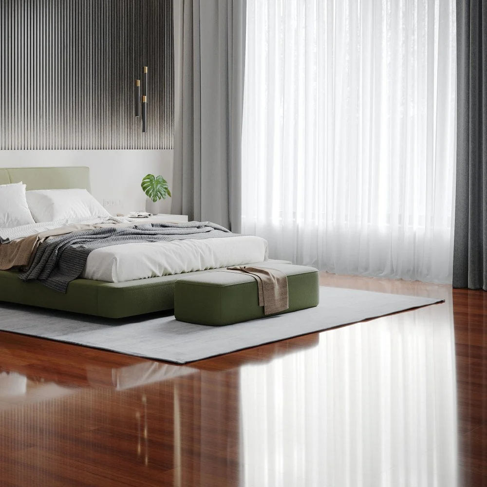 Karoo Merbau - Lustre 8mm High Gloss Laminate Flooring - Image 4