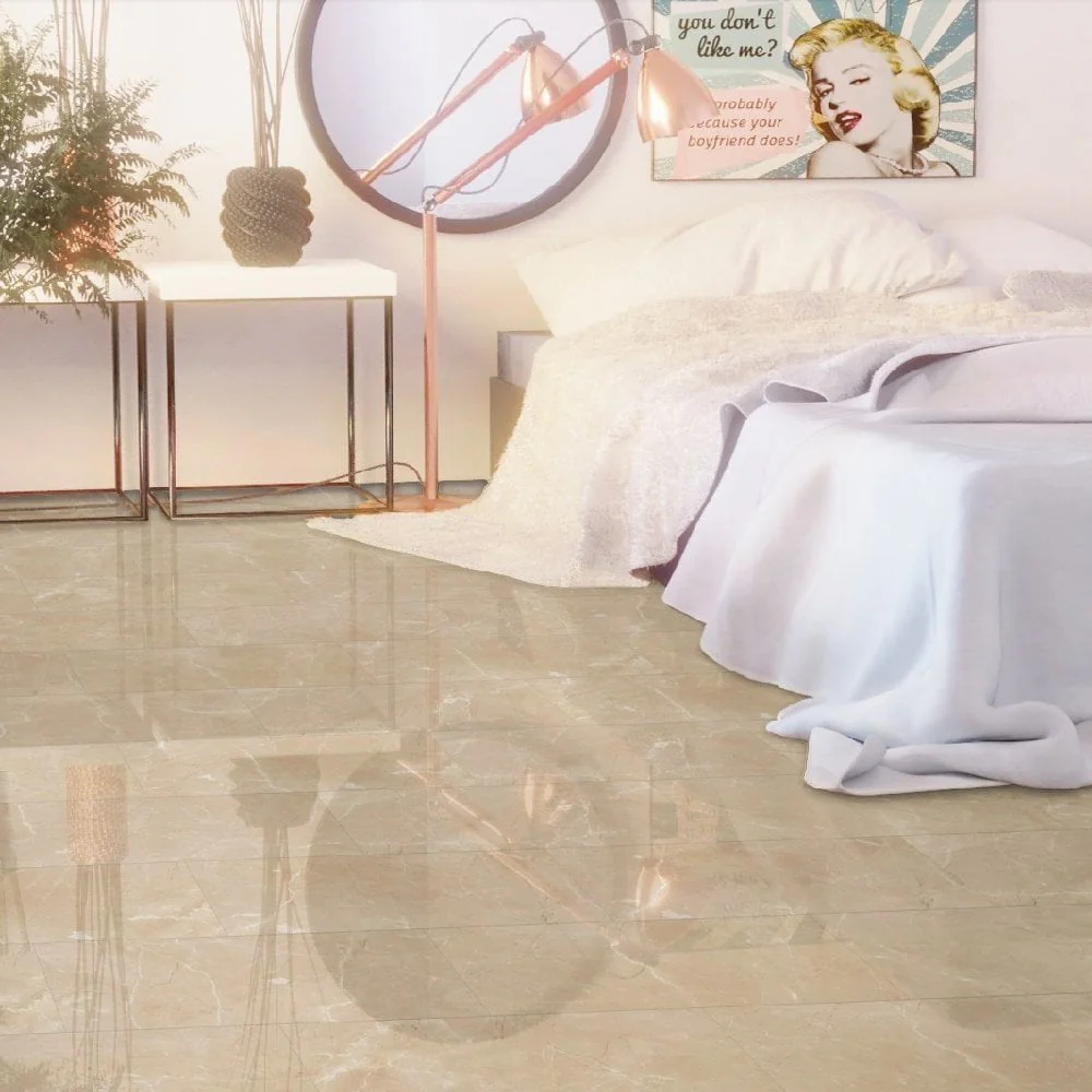 Light Pinto - Lustre Stone 8mm High Gloss Laminate Flooring - Image 11