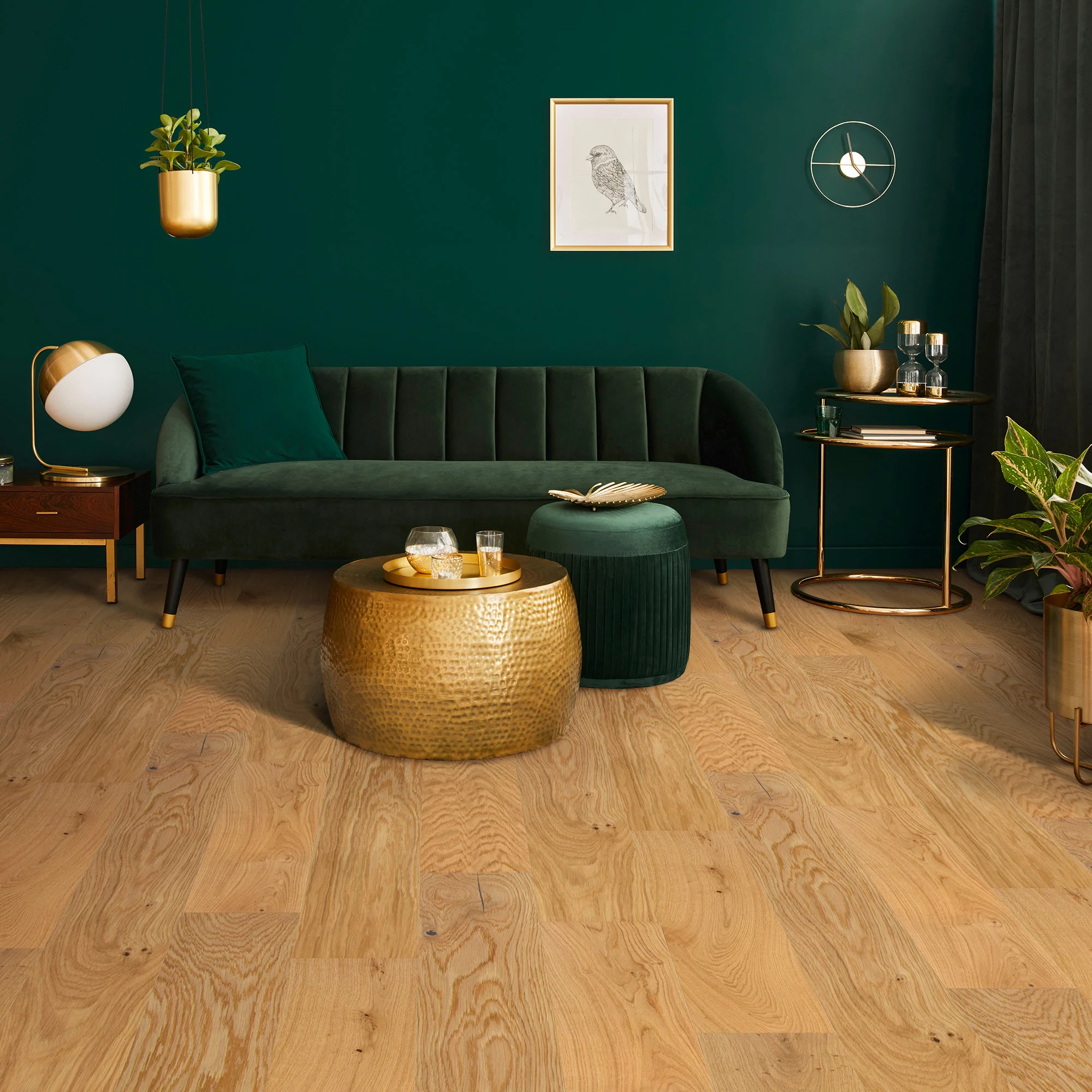 Natural Oak - 12mm Brushed & Oiled Sample (LIBEO12x150) - Image 2