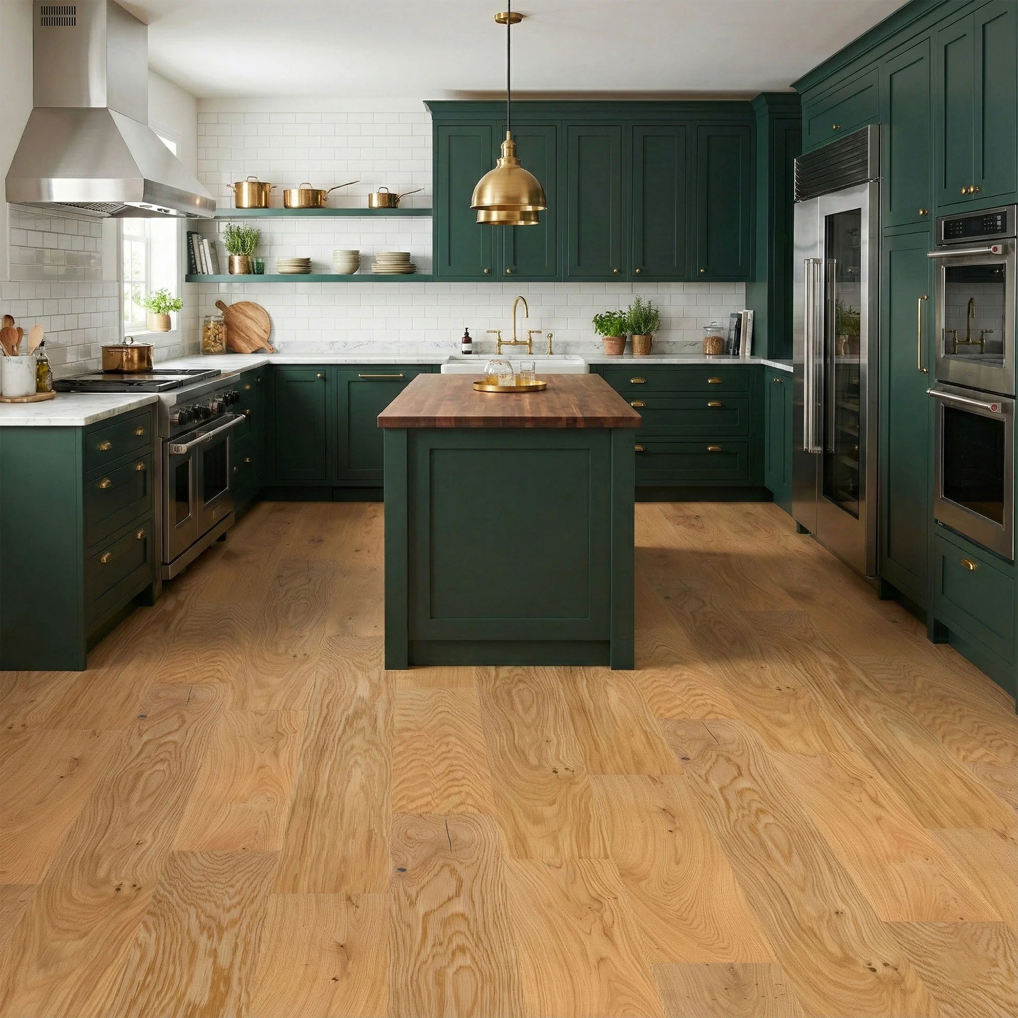 Natural Oak - 14mm Brushed & Oiled Sample (LIBEO14x150NAT) - Image 2