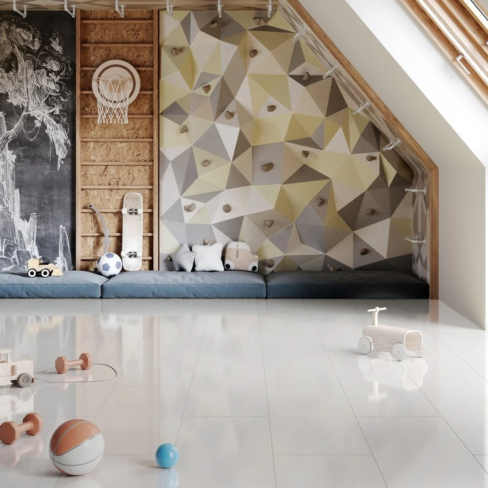 White - Lustre Flawless 8mm High Gloss Laminate Flooring (69724) - Image 4