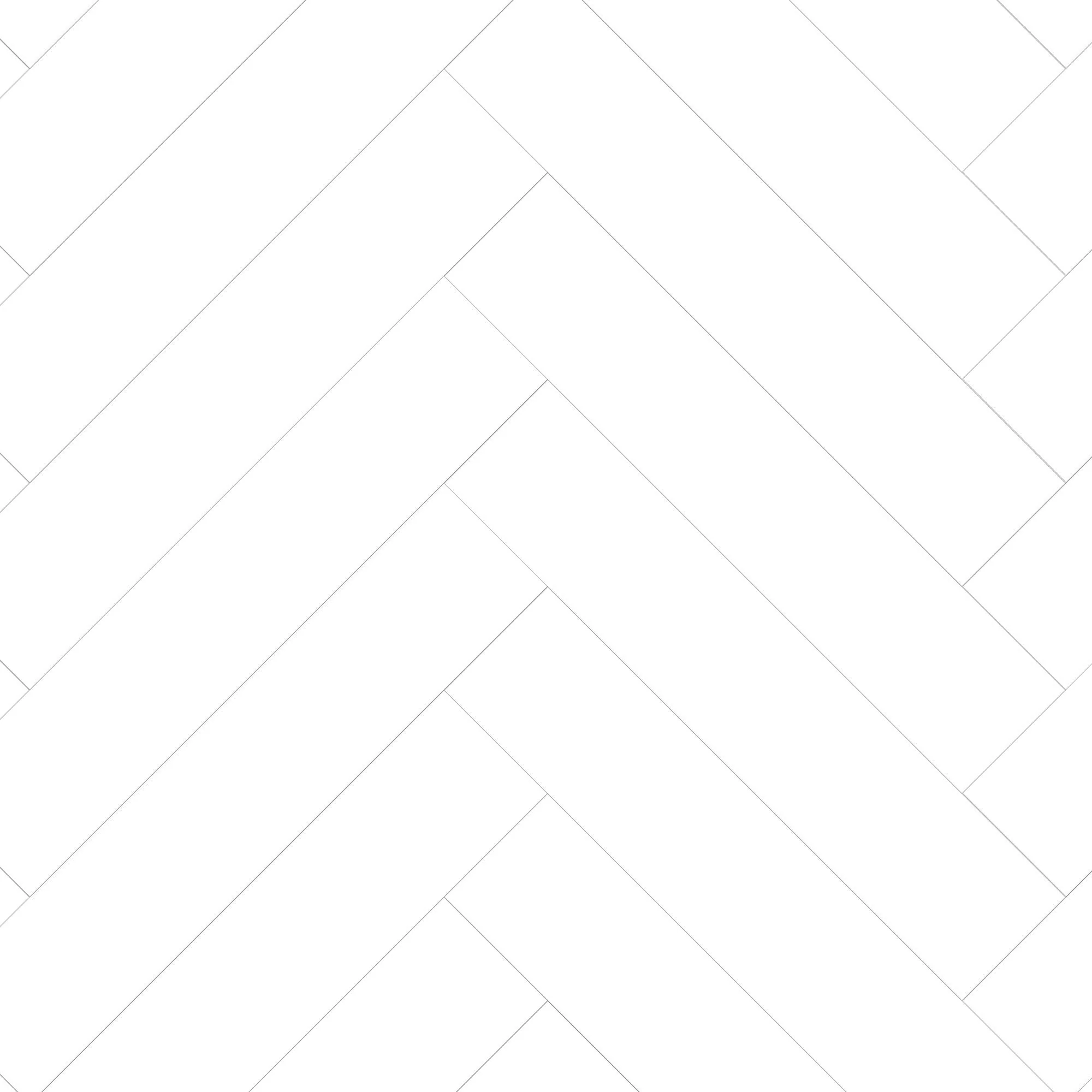 White - Lustre Herrringbone 6mm High Gloss Luxury Vinyl Flooring (122977) - Image 2