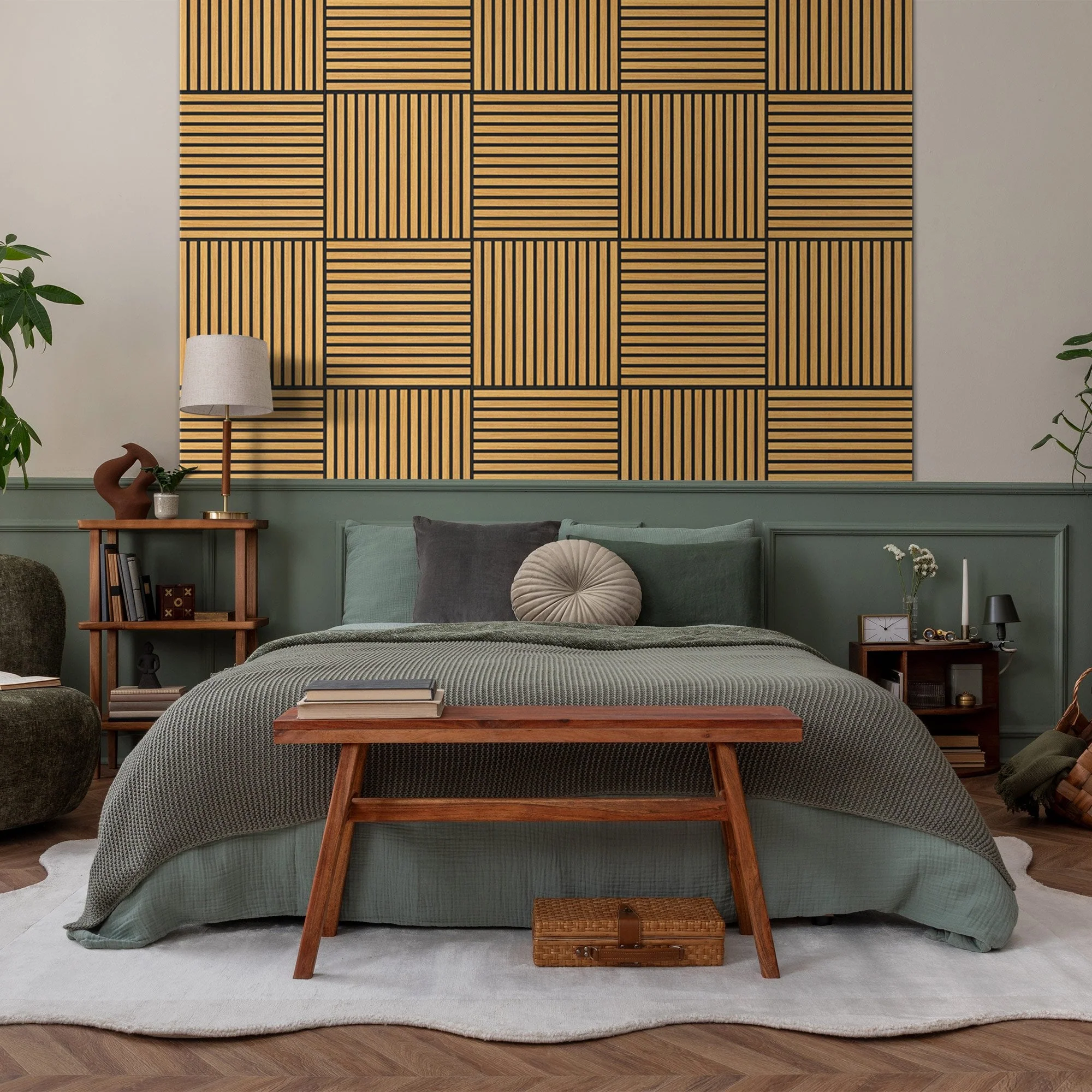 Golden Oak - Elevation Acoustic Wall Panelling (121616) - Image 5