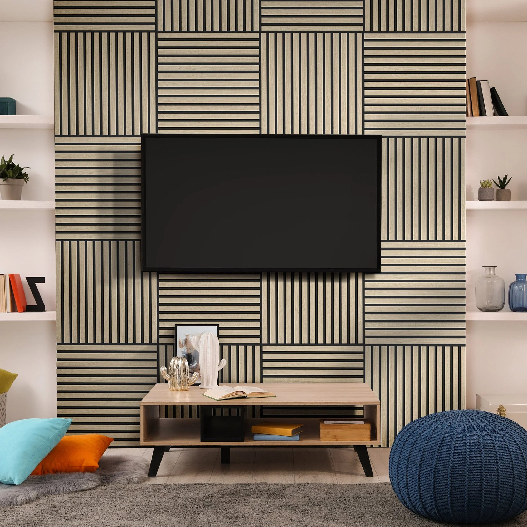 Ivory White - Elevation Acoustic Wall Panelling - Image 9