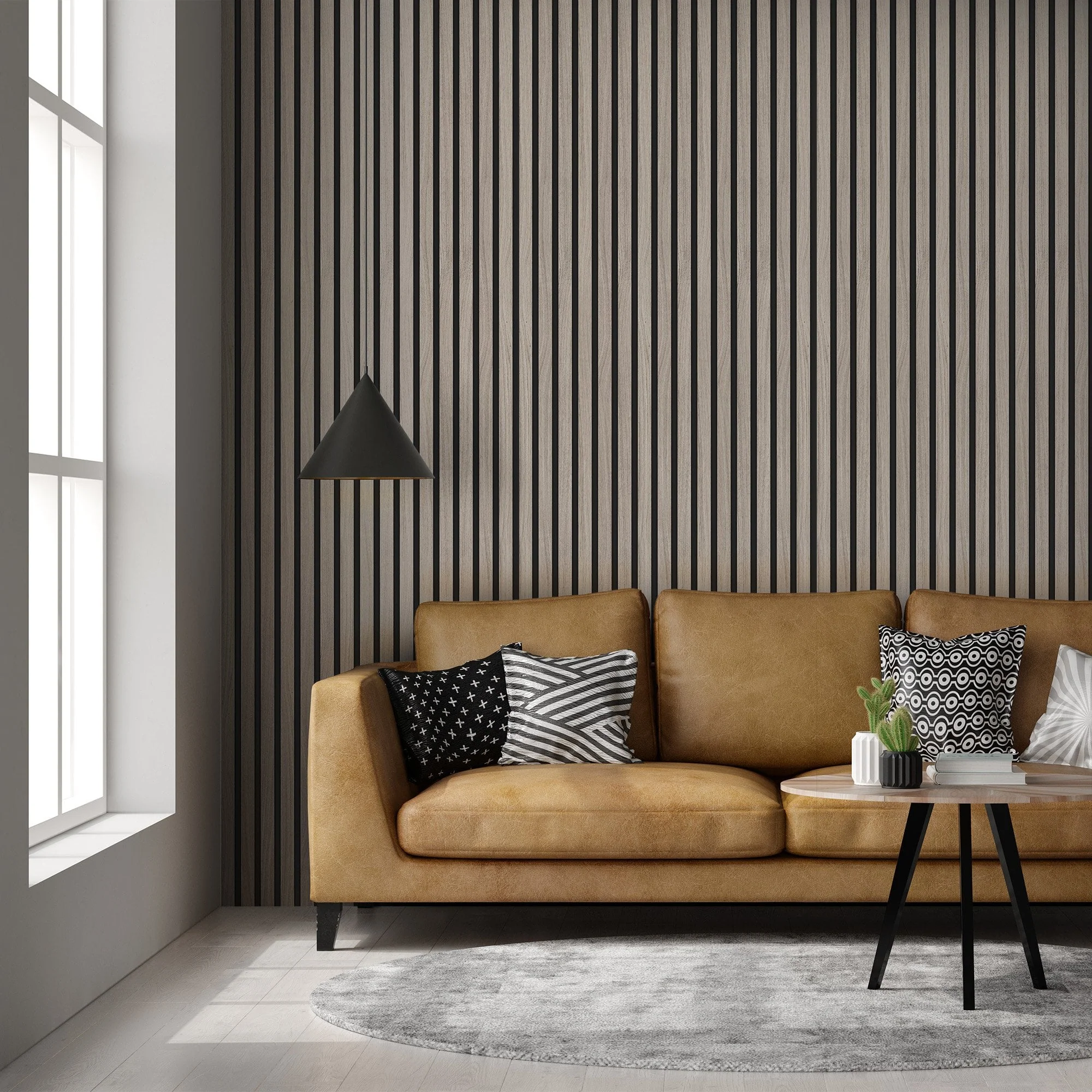 Light Grey - Elevation Acoustic 20mm Fully Finished Wall Panelling (120982) - Image 11