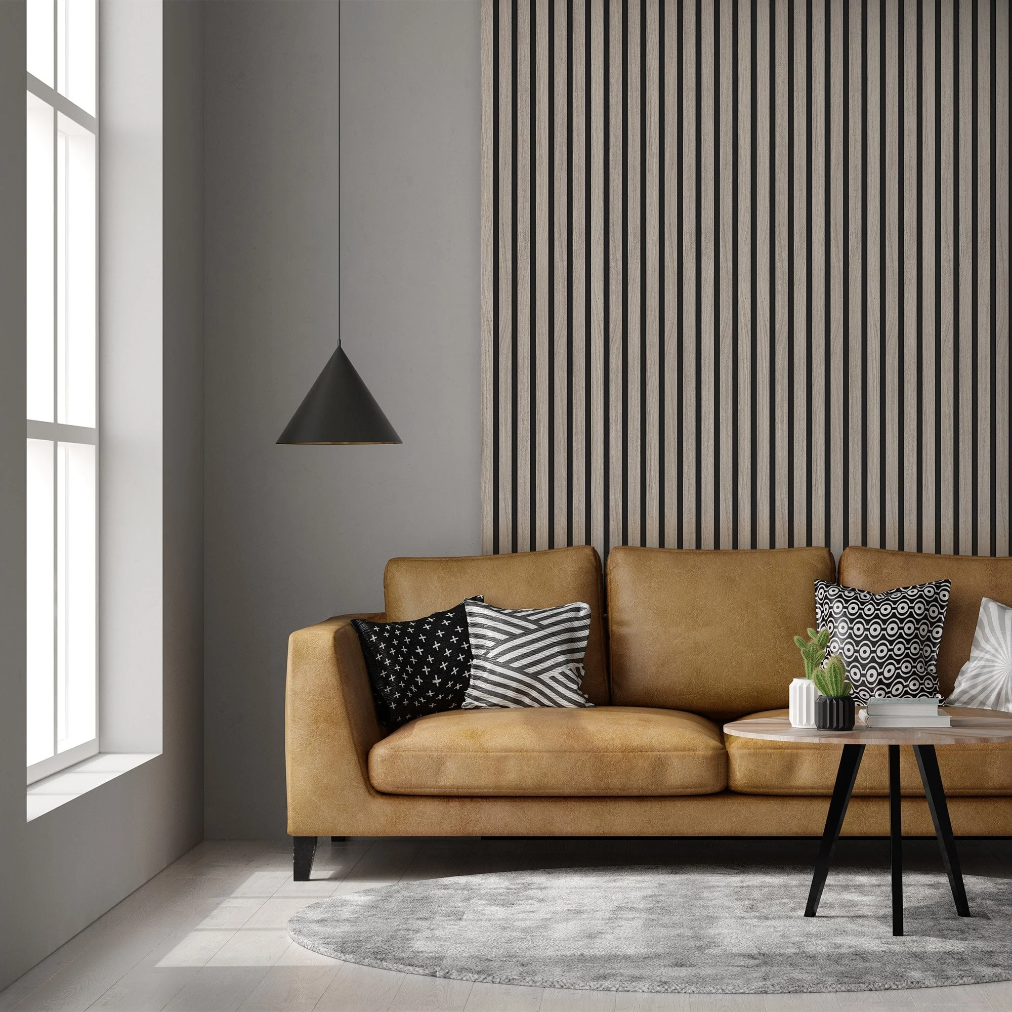 Light Grey - Elevation Acoustic 20mm Fully Finished Wall Panelling (120982) - Image 9
