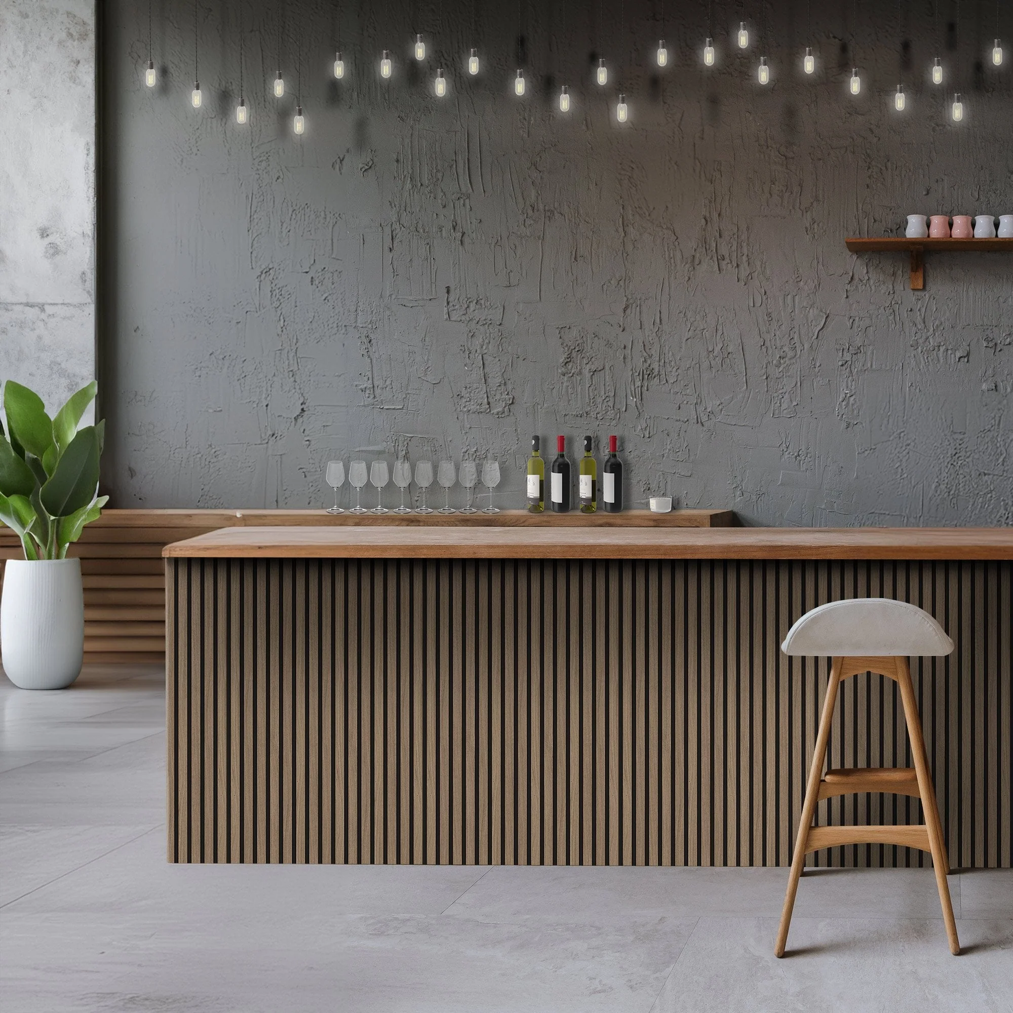 Light Walnut - Elevation Acoustic Wall Panelling (120983) - Image 5