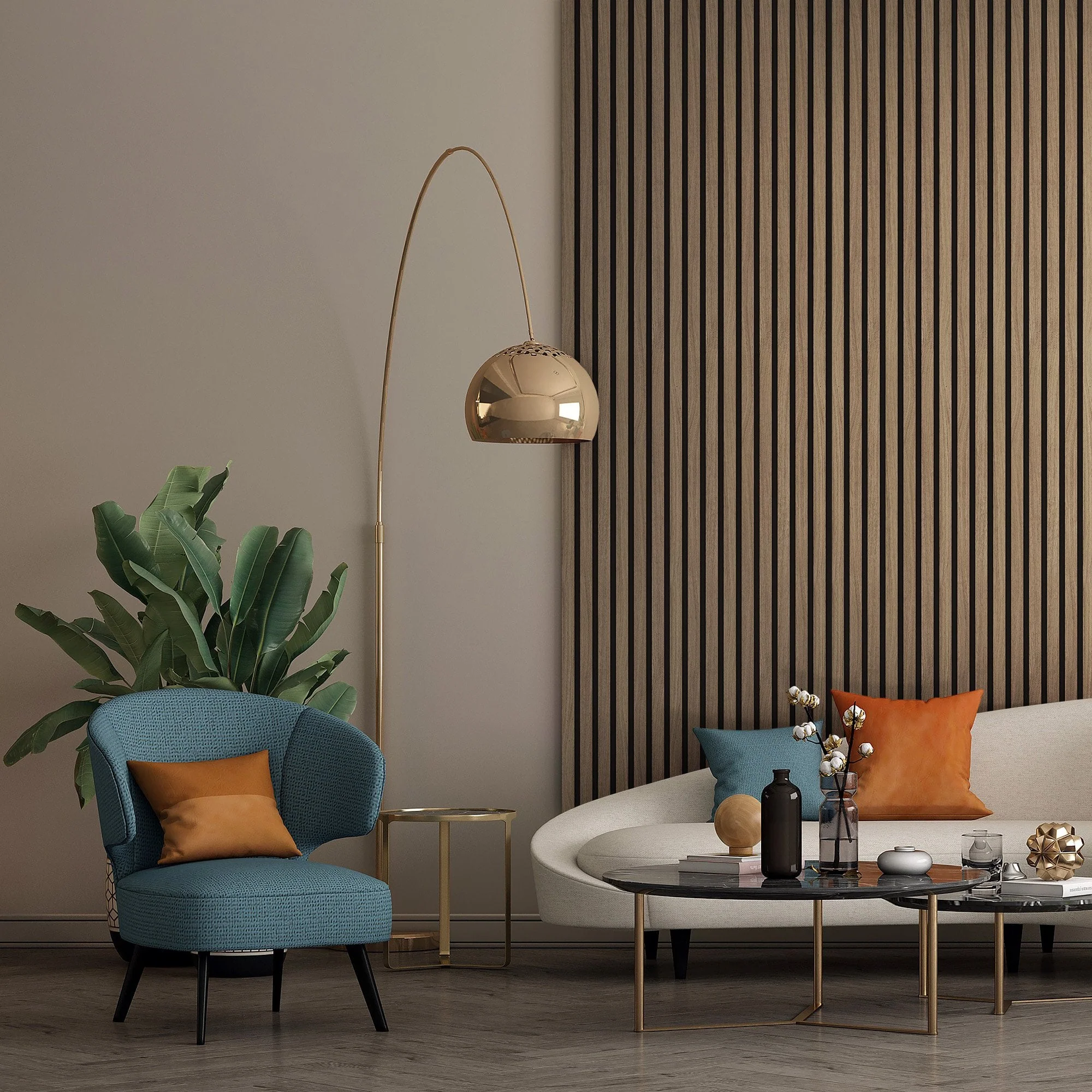 Light Walnut - Elevation Acoustic Wall Panelling (120983) - Image 6