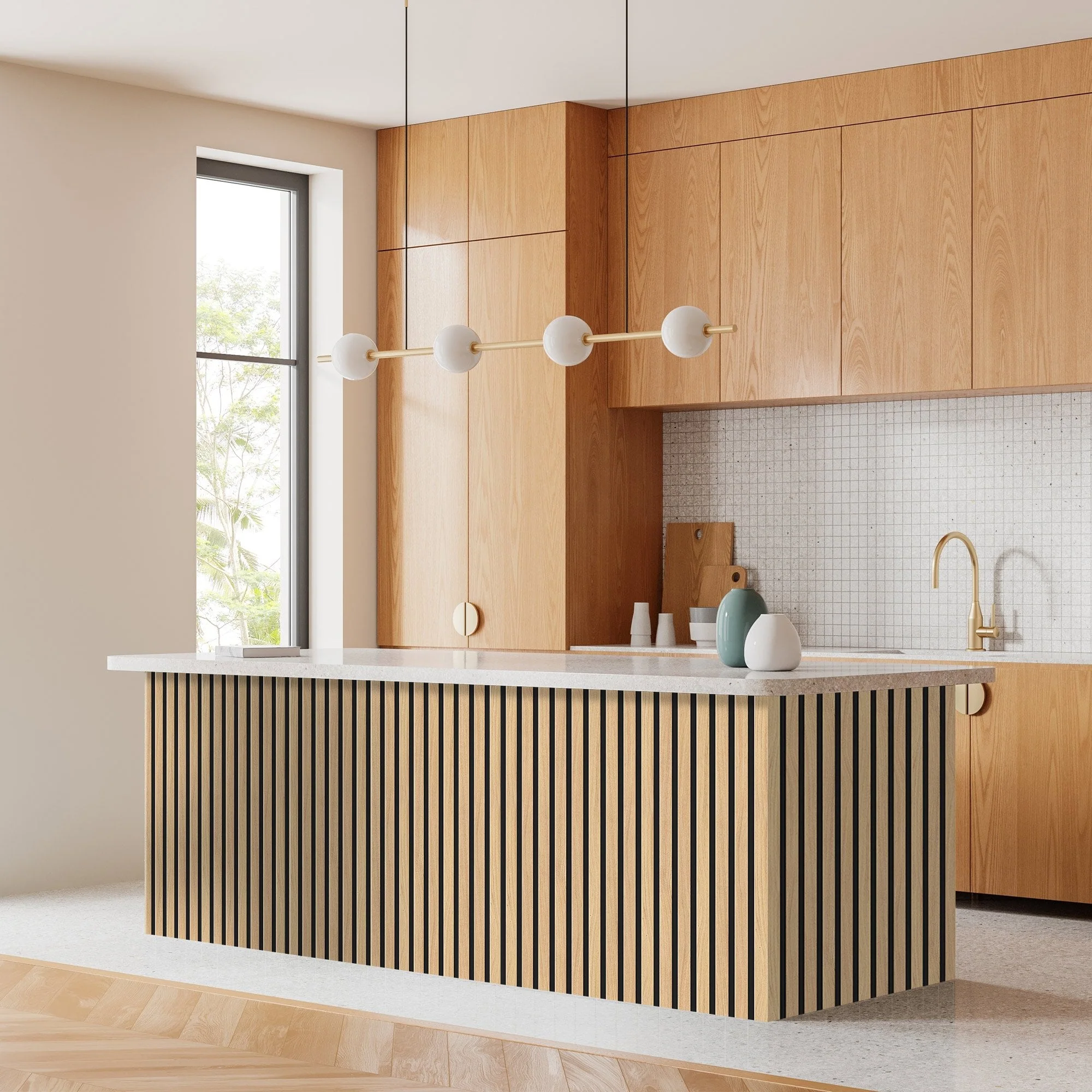Oak - Elevation Acoustic Wall Panelling (120981) - Image 8