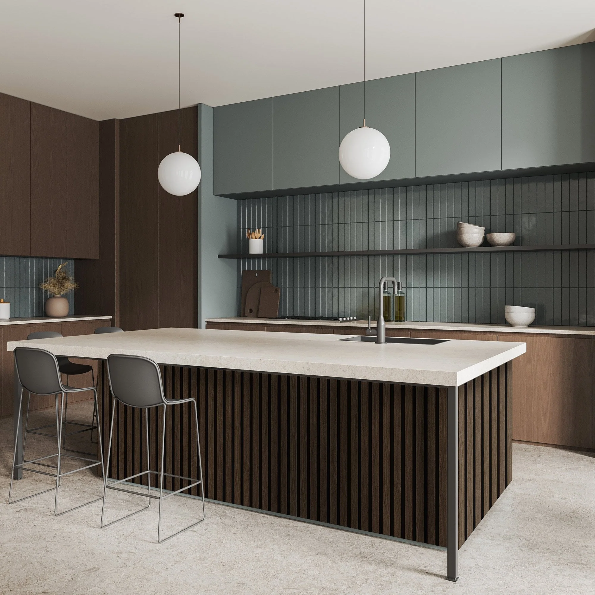 Walnut - Elevation Acoustic Wall Panelling (120984) - Image 6