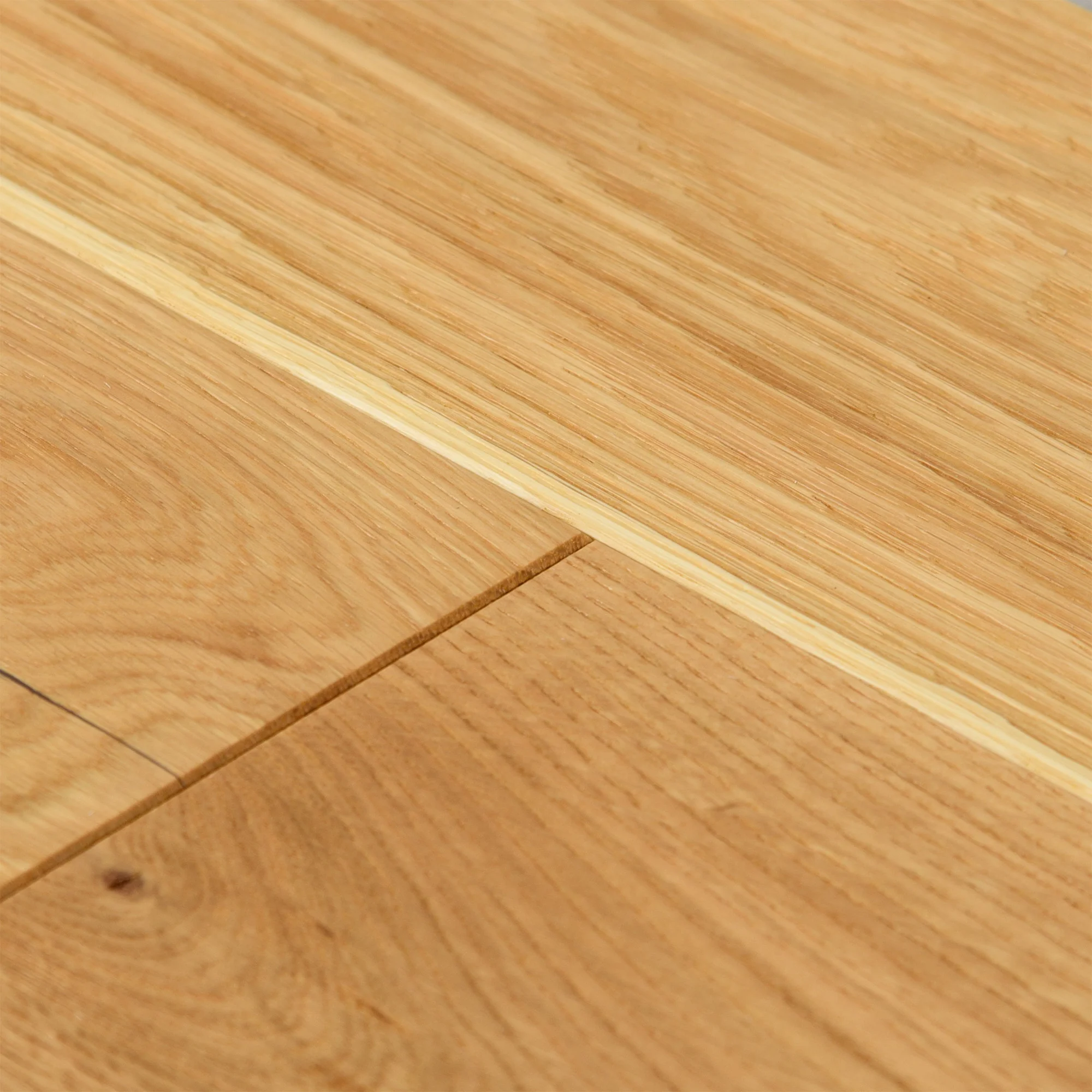 Natural Oak - 14mm Brushed and Oiled Engineered Real Wood Flooring - Image 3