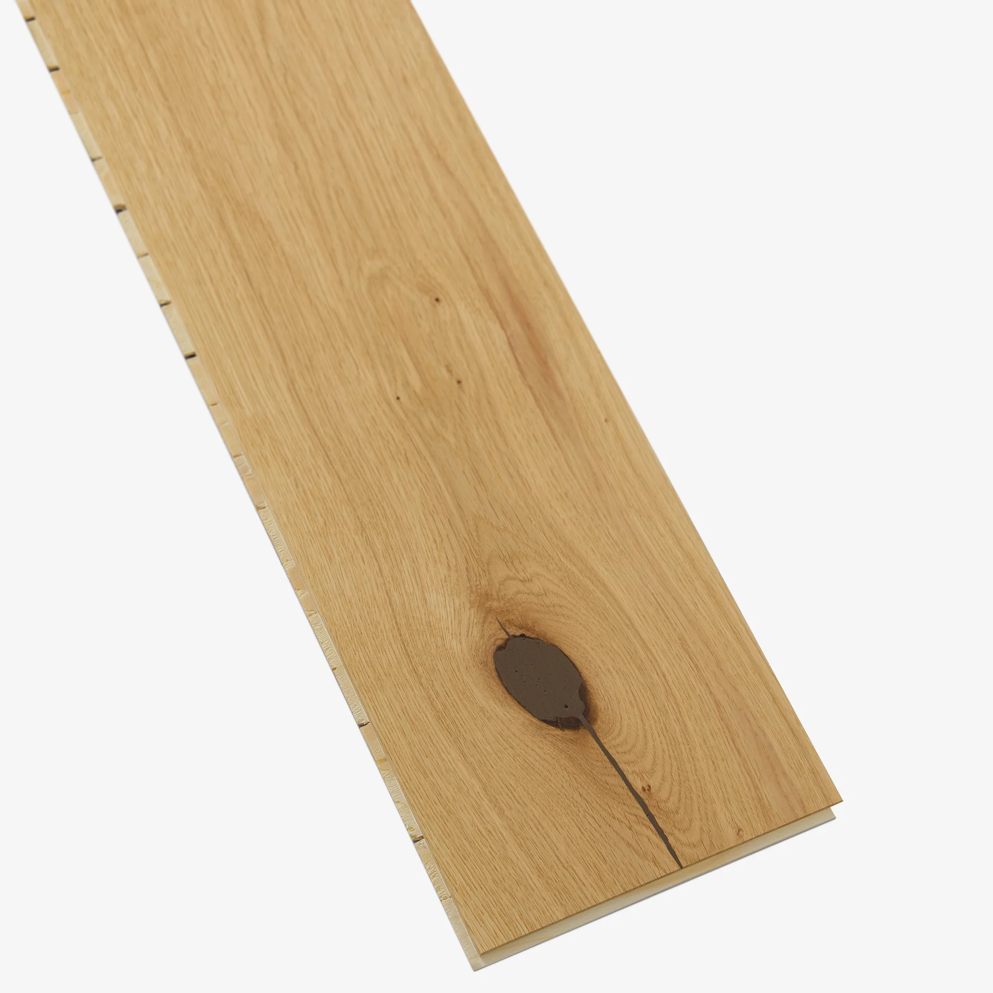Natural Oak - 14mm Light Brushed Engineered Real Wood Flooring (EOTG14x194NAT) - Image 6