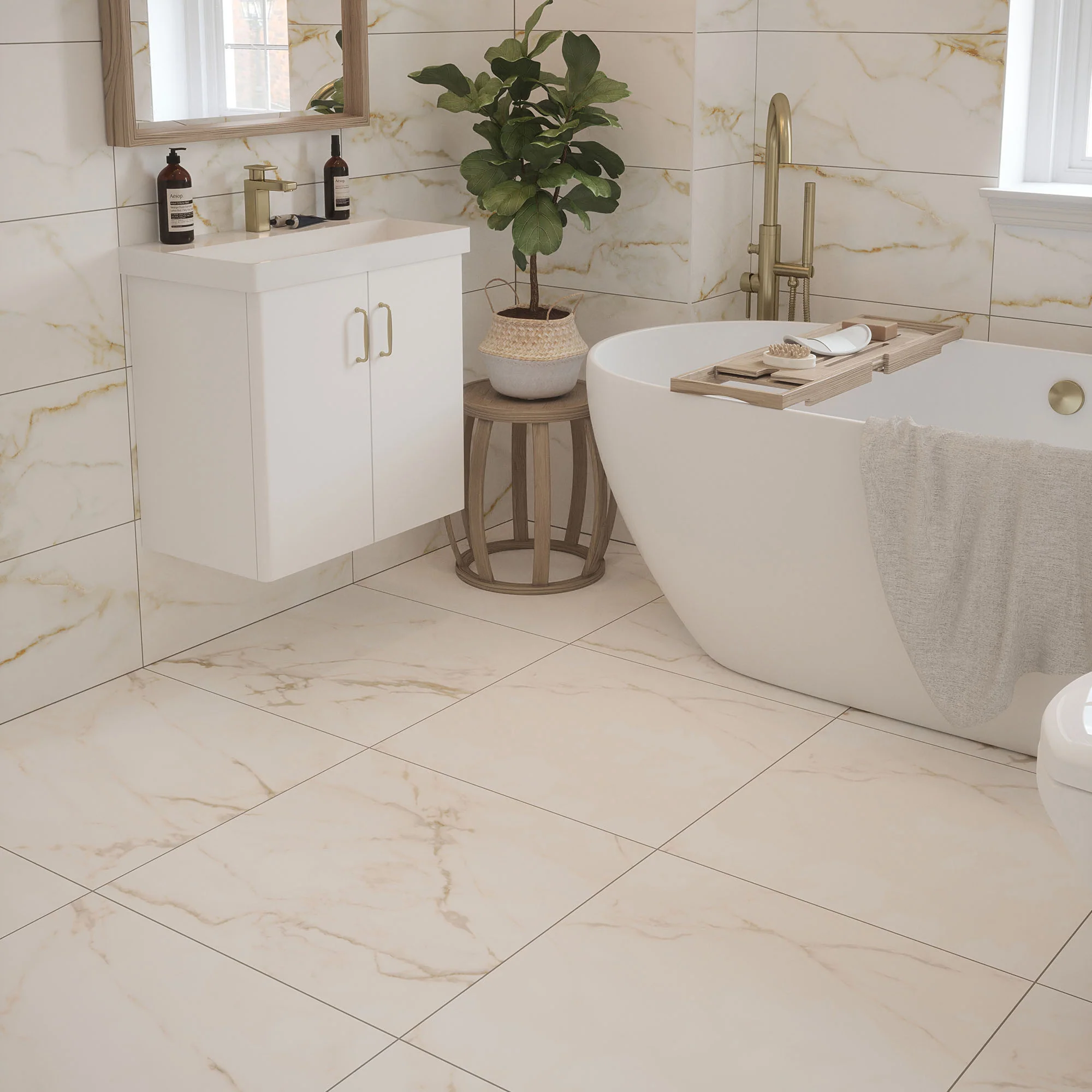 Sterling Matt - Smooth Porcelain Wall & Floor Tile - Image 4