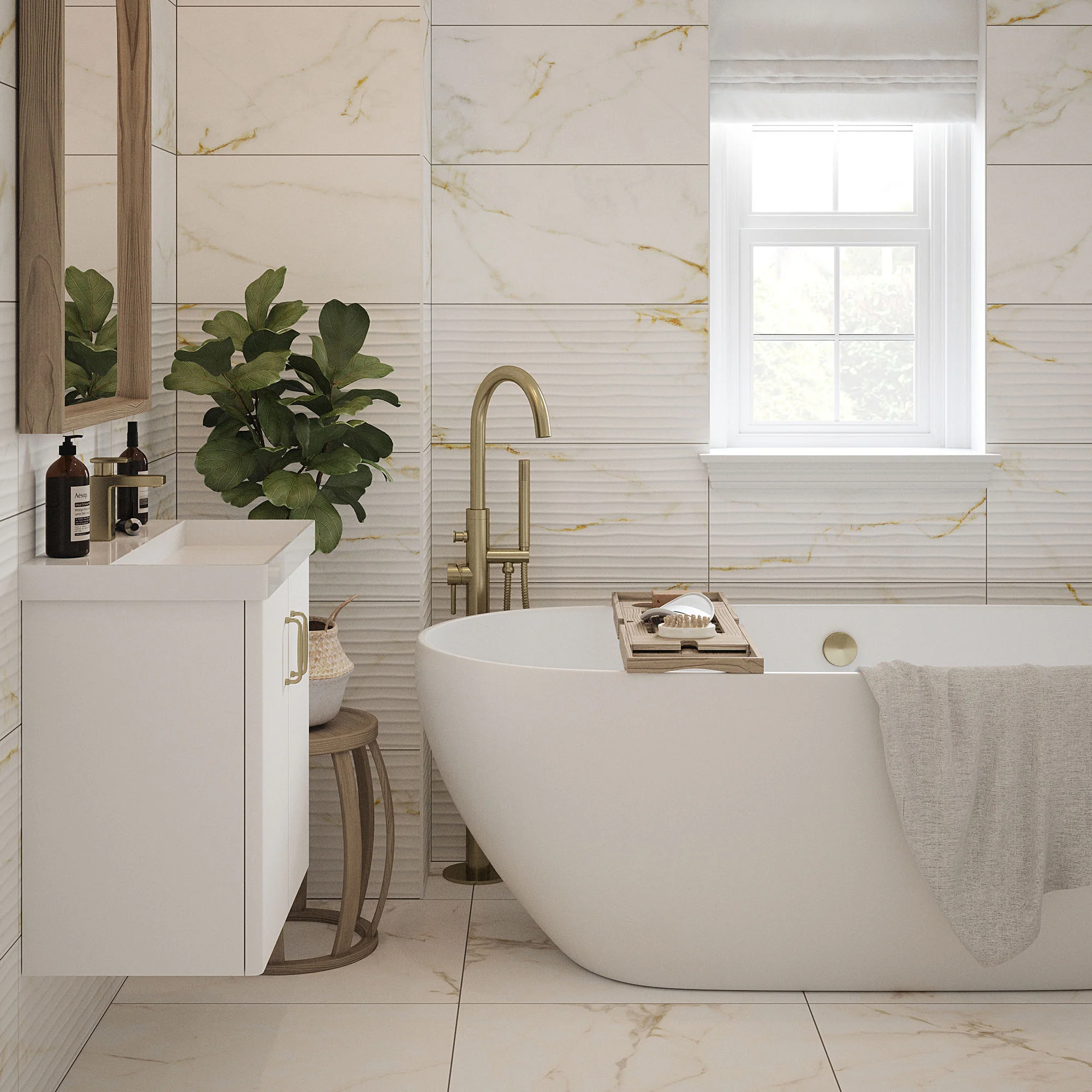 Sterling Matt - Textured Ceramic Wall Tile - Image 4